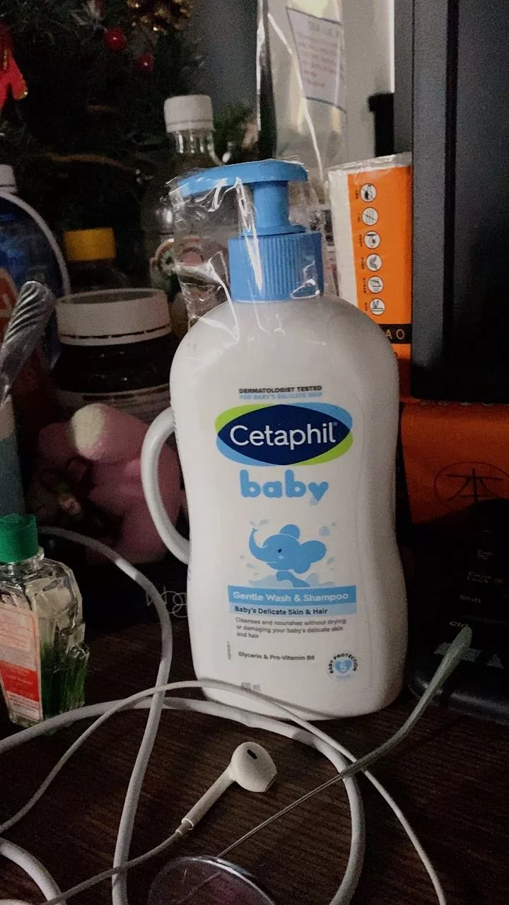 SỮA TẮM GỘI CETAPHIL BABY GENTLE WASH & SHAMPOO 400ML & 230ML DÀNH CHO DA THƯỜNG