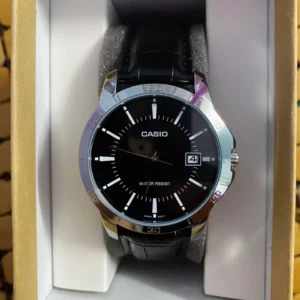 Đồng hồ nam dây da Casio chính hãng Anh Khuê MTP-V004L-1AUDF
