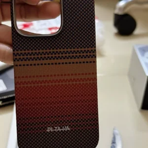 [iPhone 16 Pro/ProMax] Ốp lưng Pitaka Ultra-Slim (with PitaTap) siêu mỏng tích hợp nút điều khiển camera