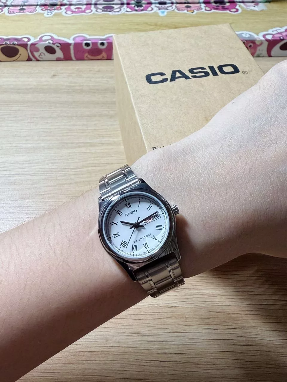 Đồng hồ nữ dây kim loại Casio Anh Khuê LTP-V006D-7BUDF chính hãng