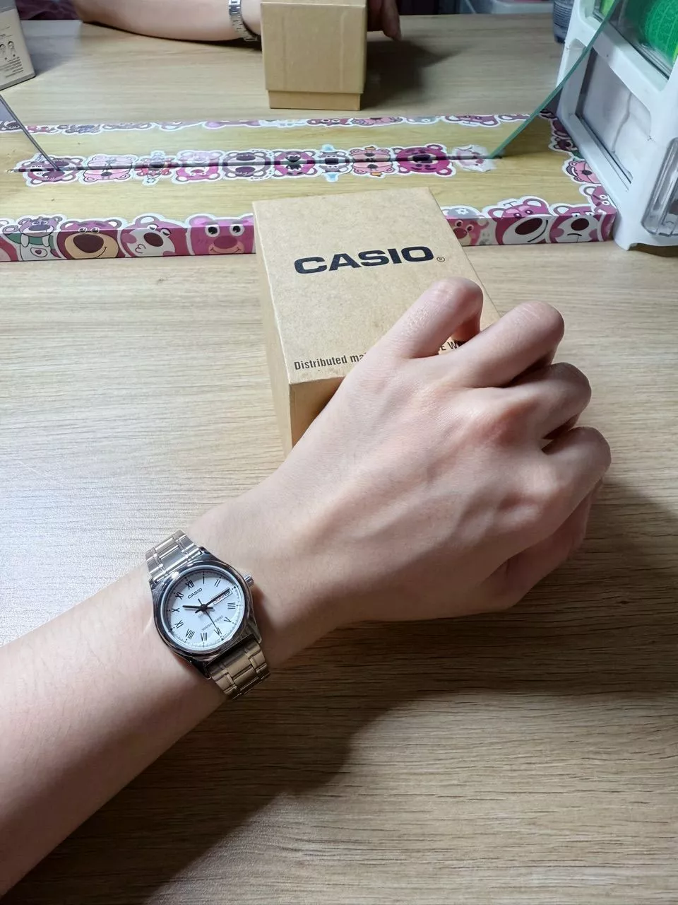 Đồng hồ nữ dây kim loại Casio Anh Khuê LTP-V006D-7BUDF chính hãng
