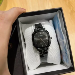 Đồng hồ cặp Casio nam nữ cao cấp phong cách thời trang cổ điển dễ phối đồ cho các cặp đôi