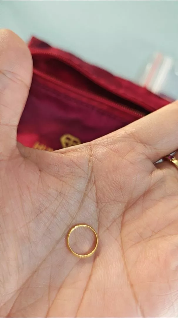 Nhẫn Tiết Kiệm Vàng 24k 0.1 Chỉ Huy Thanh Jewelry (KÈM TÚI GẤM)
