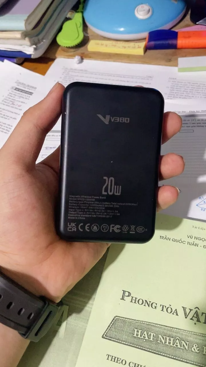 Dosen Mini Từ Tính Không Dây 10000mah 12000mAh 22.5W Sạc Nhanh Power Bank có nam châm thích hợp cho phone
