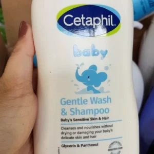 Sữa Tắm Và Gội Trẻ Em Cetaphil Baby Gentle Dịu Nhẹ Cho Làn Da Em Bé 400ml