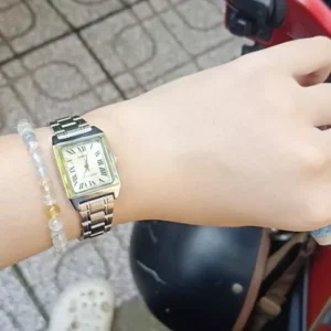 Đồng Hồ Casio Nữ Series LTP-V007 Sang Trọng Thanh Lịch Mặt Kính Khoáng 22mm Dây Da Kháng Nước Chính Hãng