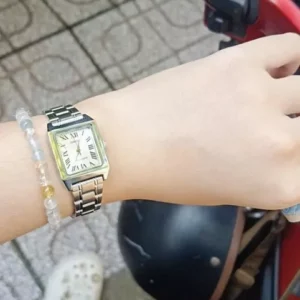 Đồng Hồ Casio Nữ Series LTP-V007 Sang Trọng Thanh Lịch Mặt Kính Khoáng 22mm Dây Da Kháng Nước Chính Hãng