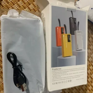 Bộ sạc điện thoại 50.000MAH CONTAINER, 4 cổng USB, sạc nhanh PD 120W, bảo hành 6 tháng - AUDIO365