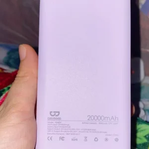 GOOJODOQ 20000mAh sạc dự phòng USB nhanh Đèn LED 22.5W Pin dự phòng di động cho hầu hết các thiết bị