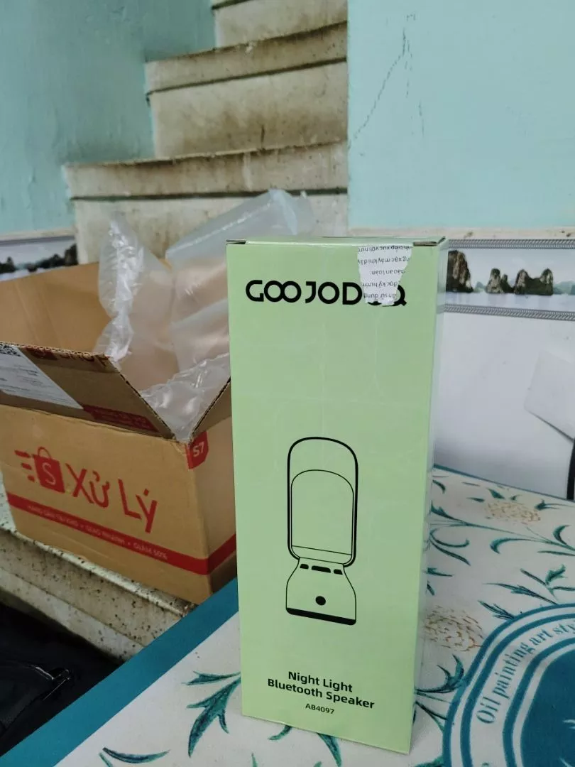 Loa Bluetooth di động Goojodoq TWS với đèn ngủ 2 trong 1,điều khiển cảm ứng 3 cấp độ,thời lượng pin