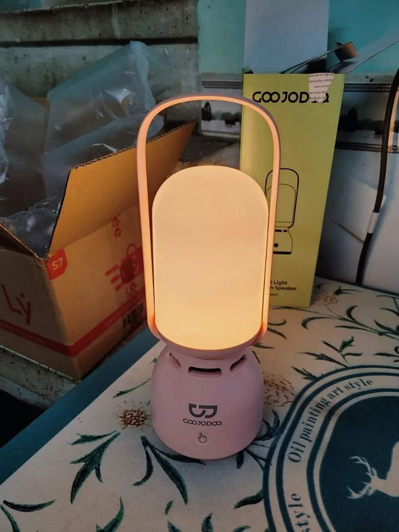 Loa Bluetooth di động Goojodoq TWS với đèn ngủ 2 trong 1,điều khiển cảm ứng 3 cấp độ,thời lượng pin