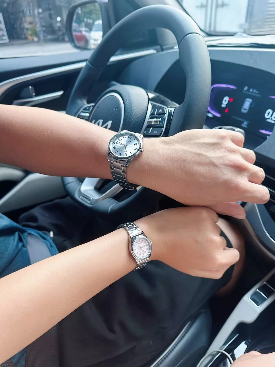 Đồng hồ nam dây kim loại Casio chính hãng Anh Khuê MTP-V001D-7BUDF