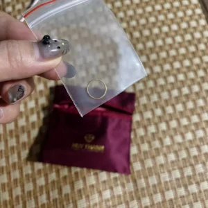 Nhẫn Tiết Kiệm Vàng 24k 0.1 Chỉ Huy Thanh Jewelry (KÈM TÚI GẤM)