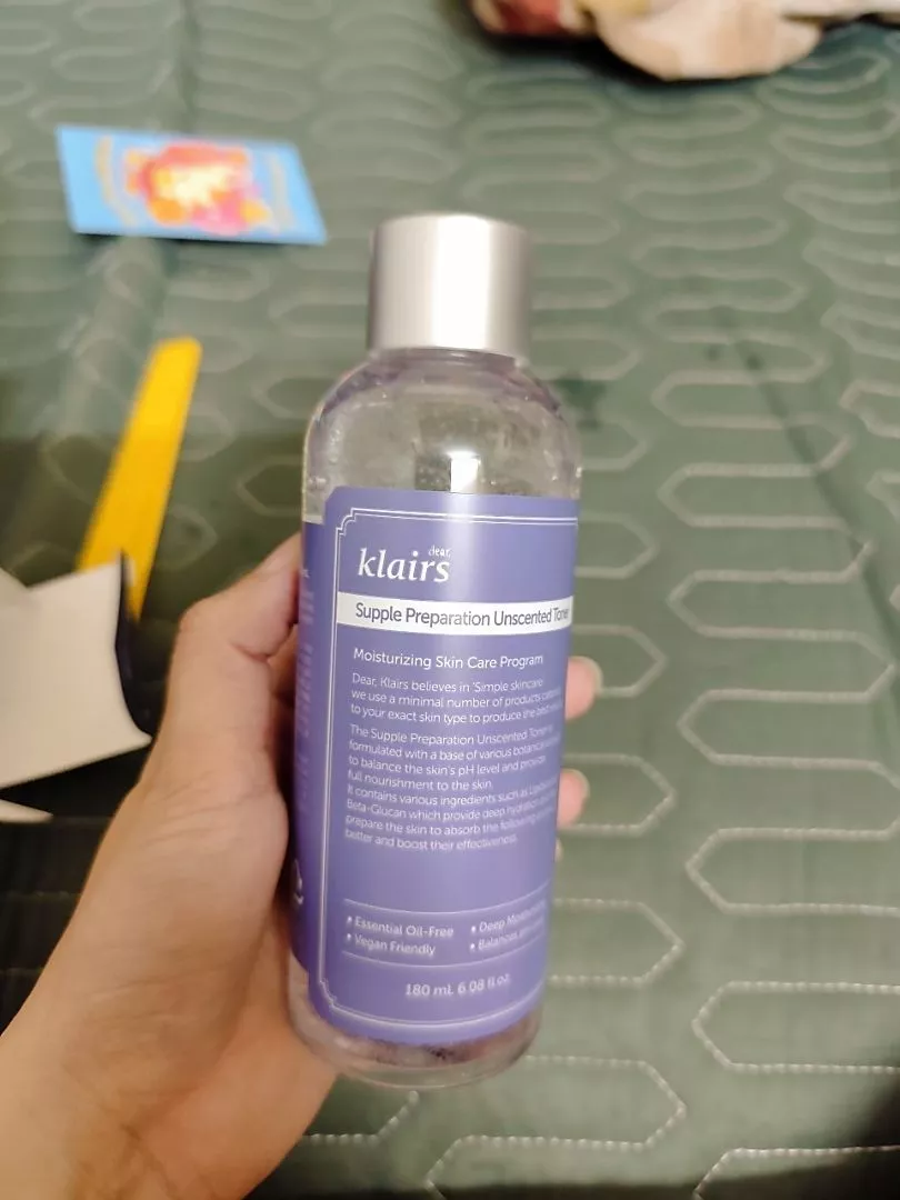Nước hoa hồng Dear, Klairs Supple Preparation Unscented Toner