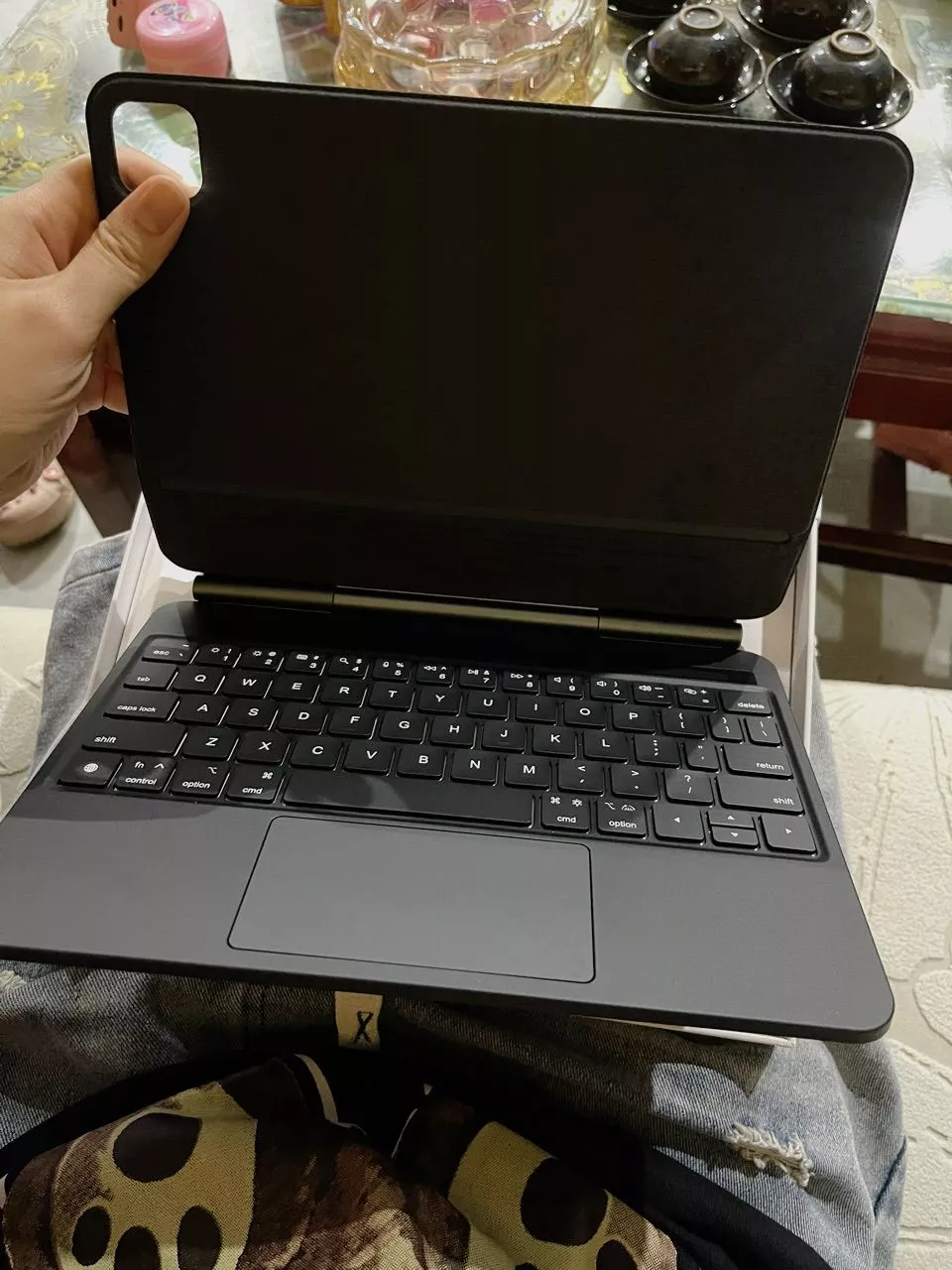 【bảo hành một năm】GOOJODOQ Bao da máy tính bảng bàn phím không dây thích hợp cho iPad Air 4 5 6/ Pro 11 2018-2022 /Gen10 10.9/ Air11 Air13 2024-2025