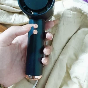 Quạt Cầm Tay Mini Sạc Pin, Cấp Độ Gió Mạnh Dung Lượng Pin 5000mAh Màn Hình Led Hiển Thị