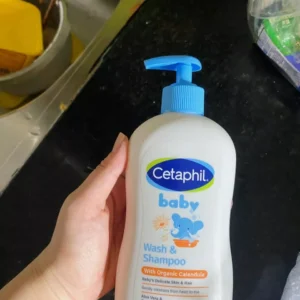 Sữa tắm gội Cetaphil Baby Wash & Shampoo with Organic Calendula 400ML & 230ML
