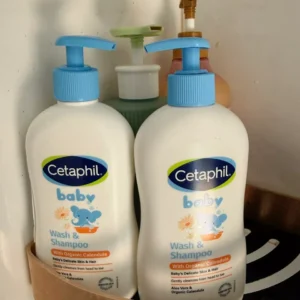 Combo 2 Sữa tắm gội cho bé Cetaphil Baby Wash & Shampoo with Organic Calendula 400ML/Chai