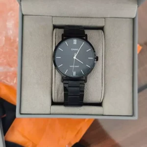 (Chính Hãng) Đồng Hồ Nam Casio MTP-VT01B-1B Dây Kim Loại Đen Size 40mm - Bảo Hành 7 Năm