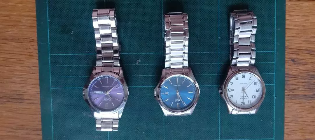 Đồng Hồ Casio Nam Series MTP-1183 Mặt Kính Khoáng Tròn 38.5mm Dây Da/ Kim Loại Không Gỉ Kháng Nước Chính Hãng