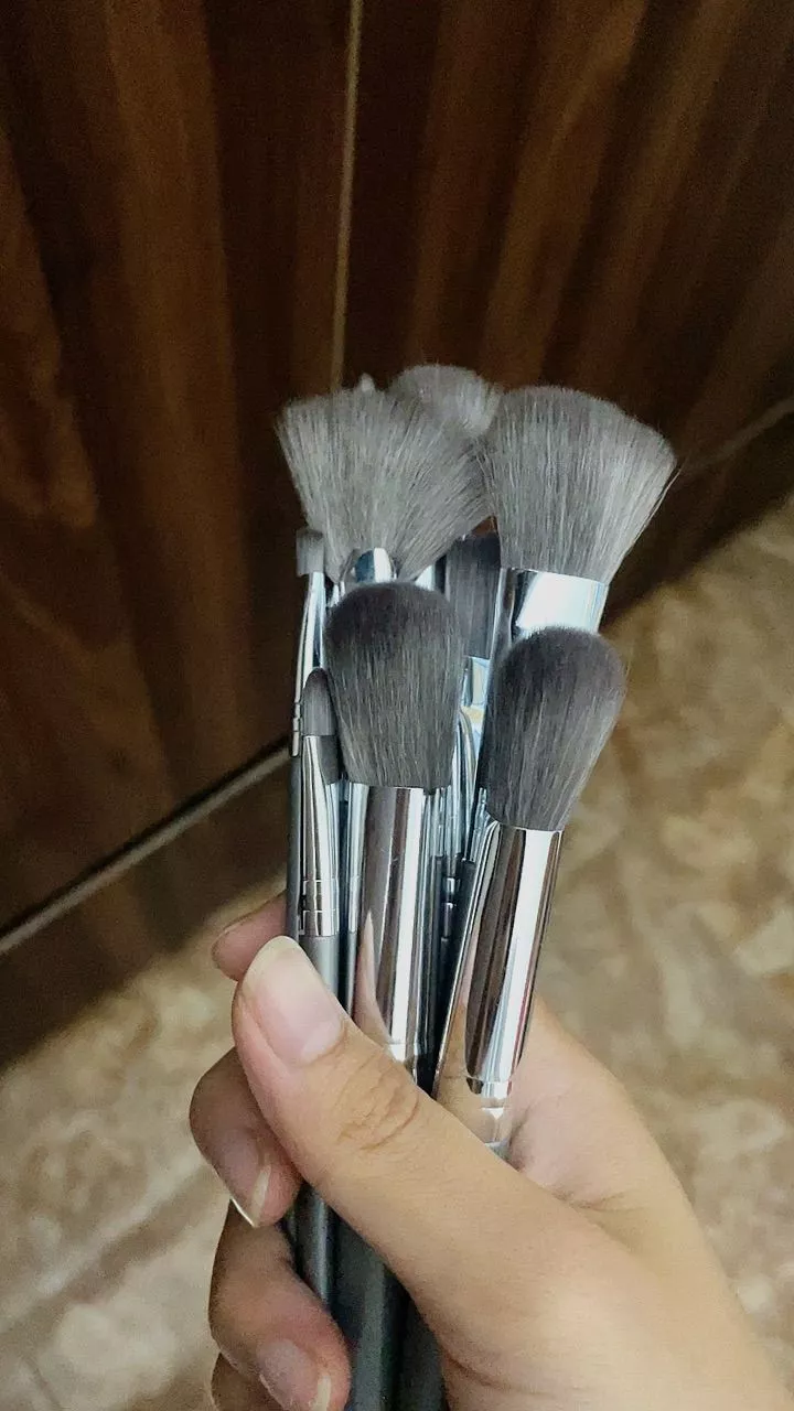 Bộ 14 Cọ Trang Điểm Chuyên Nghiệp Lông Mềm Cho Người Mới | Đa Năng Phấn Phủ/Blush/Phấn Mắt+Tặng Cọ Mi | Hỗ Trợ Dropship