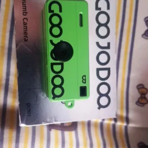 Goojodoq Camera Móc Khóa Ngón Tay - Máy Ảnh Mini 720P, CCD Retro, Quà Tặng Học Sinh Độc Đáo