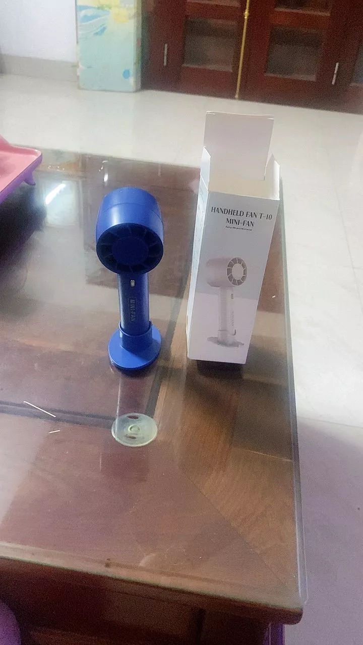Quạt cầm tay mini làm mát bằng bán dẫn, có chức năng chườm lạnh, sạc USB tiện lợi Quạt mini sò lạnh turbo quạt
