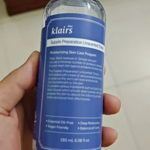 Nước hoa hồng Dear, Klairs Supple Preparation Unscented Toner