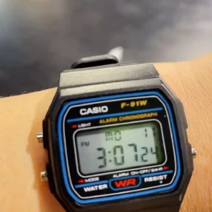 Đồng Hồ Nam Casio F-91W1 .a., Chống Nước Tuyệt Đối, Chất Liệu Siêu Bền, Pin Lâu 7 Năm