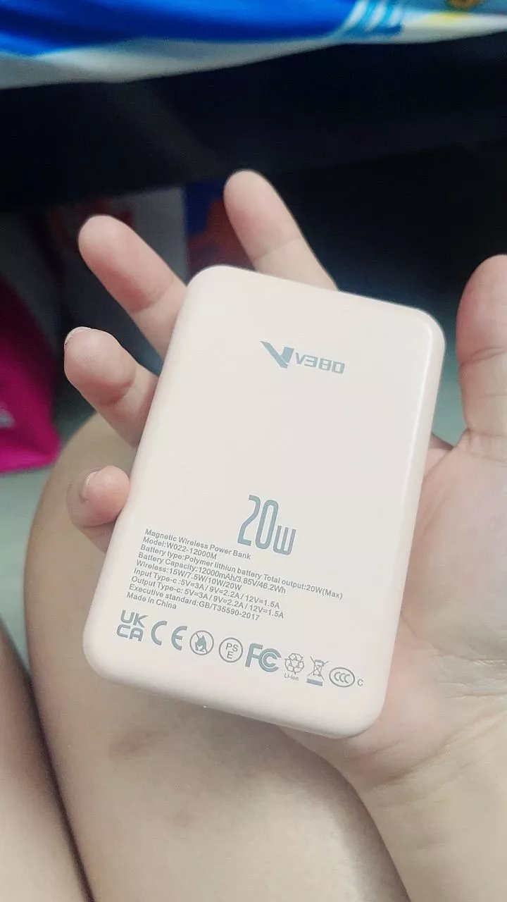 Dosen Pro Mini Từ Tính Không Dây 22.5W Sạc Nhanh Power Bank 10000mah 12000mAh có nam châm thích hợp cho phone