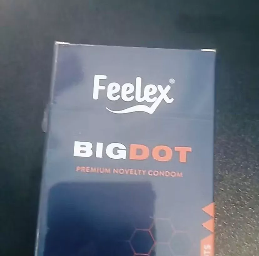 Bao cao su Feelex Bigdot Gân Gai nhiều gel bôi trơn