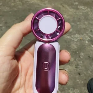 Quạt Mini Cầm Tay Turbo – Nhỏ Gọn, 5 Cấp Gió, Pin 1800mAh, Siêu Mát