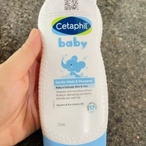 SỮA TẮM GỘI CETAPHIL BABY GENTLE WASH & SHAMPOO 400ML & 230ML DÀNH CHO DA THƯỜNG