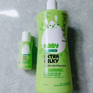 Sữa Tắm Gội Trẻ Em Lactacyd Baby Extra Milky Làm Sạch Dịu Nhẹ và Dưỡng Ẩm Vượt Trội Size Jumbo 800ml