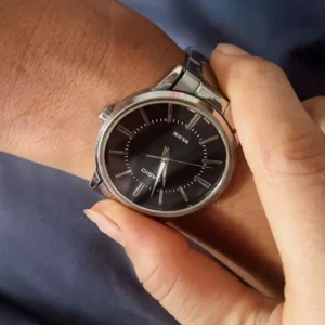 Đồng Hồ Nam MTP-VT01 Sang Trọng Tinh Tế Mặt Kính Khoáng Tròn 40mm Chống Nước Chính Hãng Casio - WATCHSTORE