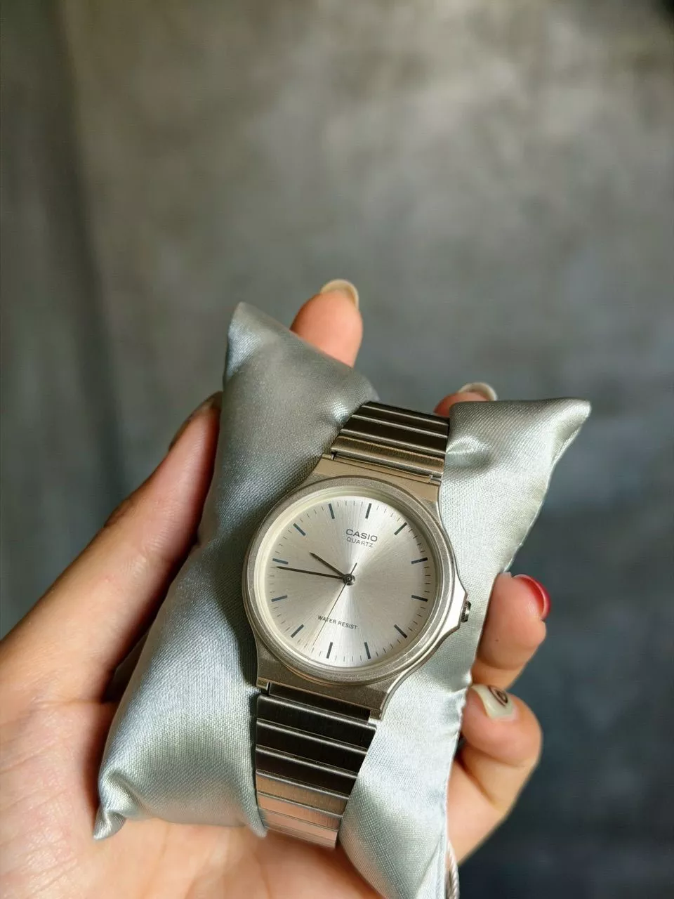 Đồng Hồ Casio Nữ Dây Kim Loại STANDARD MQ-24D-7EDF Chính Hãng