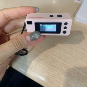 Goojodoq Camera Móc Khóa Ngón Tay - Máy Ảnh Mini 720P, CCD Retro, Quà Tặng Học Sinh Độc Đáo