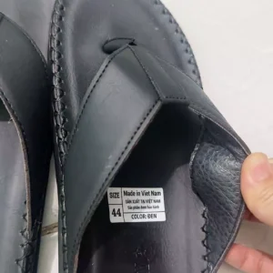 [ Kẹp Xỏ Ngón Mới ] - Dép Nam Đế Doctor Cao Su Êm Nhẹ, Da Cao Cấp, Logo HDLUXURY Thời Trang