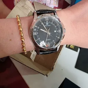 Combo quà tặng đồng hồ nam Pablo Raez U850 chính hãng chống nước 3ATM 40mm tặng kèm túi giấy , hộp nam châm và thiệp