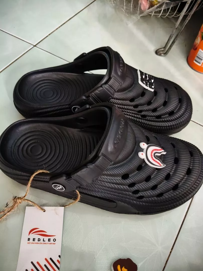 (CHÍNH HÃNG) (Đặt tăng 1 size) Dép sục nam nữ REDLEO_DRL_61 đúc cao su EVA nguyên khối, êm mềm nhẹ bền, không thấm nước