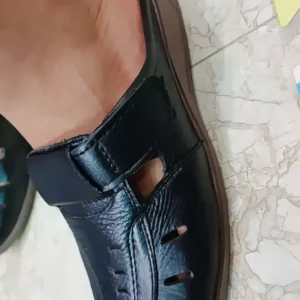{KM Tặng Kèm Vớ Sịn} Giày Lười Nam Da Bò Thật DONAVY Kiểu Sa-Bo May Quai Xuống Đế Chắc Chắn, Có Lỗ Thoáng Khí D.GSB