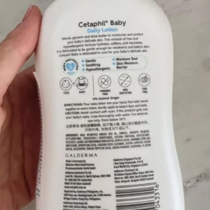 SỮA DƯỠNG ẨM CETAPHIL BABY DAILY LOTION DỊU LÀNH 400ML