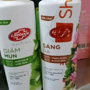 Combo 2 Sữa tắm Lifebuoy Thiên nhiên Detox Và Chăm Sóc Chuyên Sâu 270g Nhỏ Gọn, Tiện Dụng