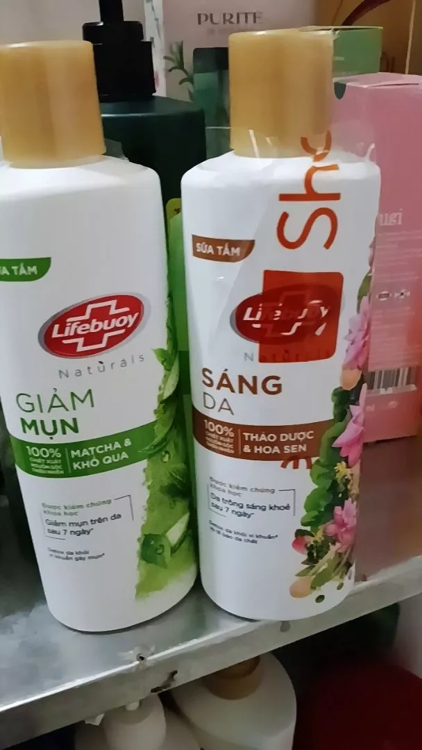 Combo 2 Sữa tắm Lifebuoy Thiên nhiên Detox Và Chăm Sóc Chuyên Sâu 270g Nhỏ Gọn, Tiện Dụng
