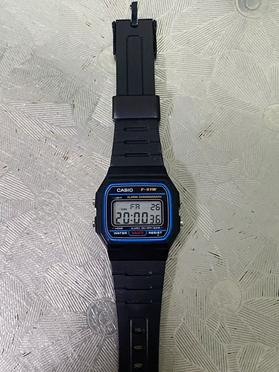 Đồng Hồ Nam Casio F-91W1 .a., Chống Nước Tuyệt Đối, Chất Liệu Siêu Bền, Pin Lâu 7 Năm