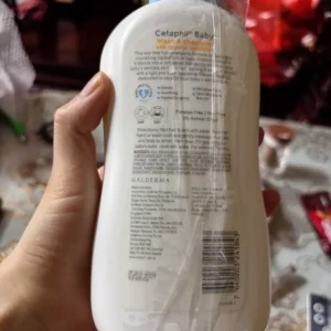 Sữa tắm gội dưỡng ẩm CETAPHIL BABY W&SHAMPOO CALENDULA 400ml dịu lành cho bé hoa cúc hữu cơ