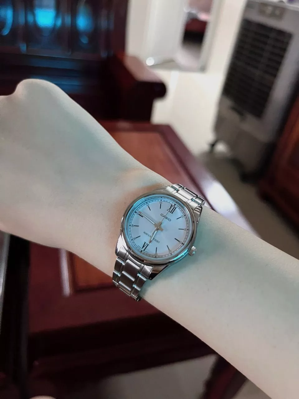 Đồng hồ nữ dây kim loại chính hãng Casio Anh Khuê Series LTP-V005