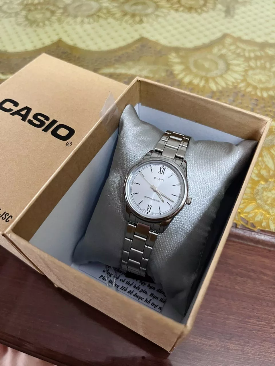 Đồng hồ nữ dây kim loại chính hãng Casio Anh Khuê Series LTP-V005