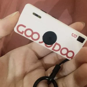 Goojodoq Camera Móc Khóa Ngón Tay - Máy Ảnh Mini 720P, CCD Retro, Quà Tặng Học Sinh Độc Đáo