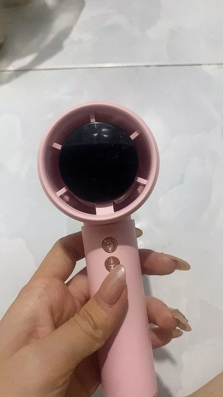 Quạt Cầm Tay Mini Sạc Pin, Cấp Độ Gió Mạnh Dung Lượng Pin 5000mAh Màn Hình Led Hiển Thị